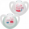 Nuk cumlík silikon Star Peppa Pig 2 ks 10177219