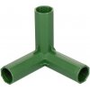 Pipe Buckle Corner spojka pre záhradné tyče priemer 16 mm
