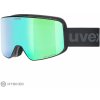 uvex Pyrit pro fm okuliare, black matt dl/green