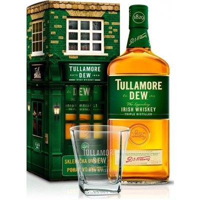 Tullamore Dew 40% 0,7 l (darčekové balenie 1 pohár)