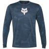 Fox Ranger TruDri LS Jersey L dark vintage blue