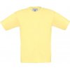 B&C Tričko B&C Exact 150, dětské, krátký rukáv COT01030020065-yellow Žlutá 12-14