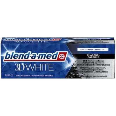 Blend-a-med 3D White luxe Perfection charcoal Zubná pasta 75 ml