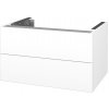 Dreja Doplnková skrinka pod dosku DSD SZZ2 70 (výška 40 cm) - N01 Biela lesk / M01 Biela mat