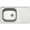 Nerezový drez Sinks CLASSIC 760 V 0,5 mm matný 435 x 760 mm STSCLM7604355V