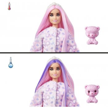 Barbie Cutie Reveal Pastelová edice Medvídek