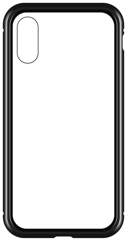 Púzdro Beweare Magnetické obojstranné Samsung Galaxy S9 Plus bez predného tvrdeného skla - čierne
