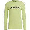 Pánske tričko Adidas TX TRAIL LONGSL - Pánske funkčné tričko TX TRAIL s dlhým rukávom od značky Adidas, zelené vyhotovenie.