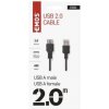 S70201 USB kábel 2.0 A vidlica - A zásuvka 2m EMOS