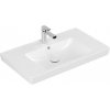VILLEROY & BOCH Subway 2.0 umývadlo na skrinku s otvorom, s prepadom, 800 x 470 mm, biela alpská, s povrchom CeramicPlus, 717580R1