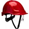PORTWEST Přilba Endurance Visor PW55 POR-PW55RER Červená