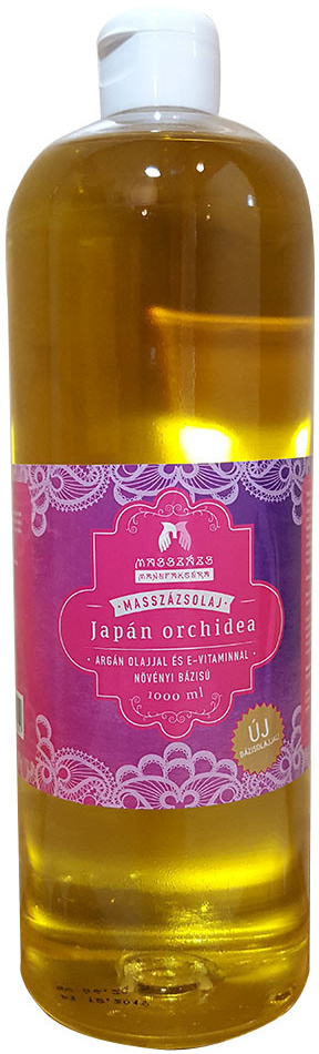 Masszázs Manufaktúra masážny olej Japonská orchidea 1000 ml