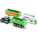 Model Siku Farmer Traktor Deutz se sadou přívěsů Joskin 1:87