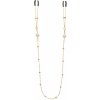 Taboom Tweezers Pearl & Deluxe Chain Gold