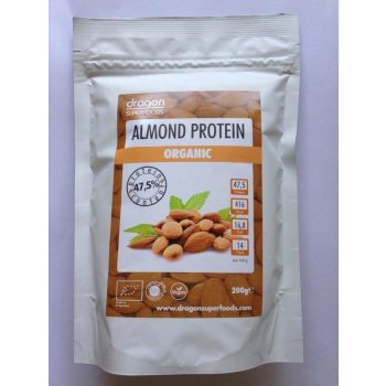 Dragon Superfoods Mandľový proteín Bio Raw 200 g