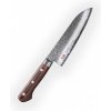 Suncraft nôž Santoku 16,5 cm Senzo Universal Tsuchime Damascus
