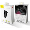 Baseus Car Charger Circular Plastic A+A Dual Quick Charge 3.0 30W Black (CCALL-YD01)