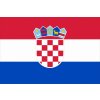 Chorvátsko vlajka - 60 x 90 cm - tunel, karabína