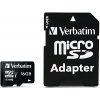 Verbatim microSDHC 16GB Premium + SD adapter 44082