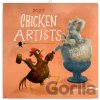 NOTIQUE Poznámkový Chicken Artists 30 x 30 cm 2027