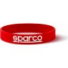 Sparco silikónový náramok červený