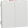 Schneider Electric Slovakia spol. s r.o. Unica - NU321118 - Prepínač sériový radenie 5, Biely