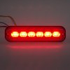 PREDATOR 6x4W LED, 12-24V, červený, ECE R10