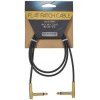 RockBoard Flat Patch Cable Gold Zlatá 80 cm Zalomený - Zalomený