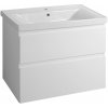 AQUALINE ALTAIR umyvadlová skříňka 77,5x60x45cm, bílá AI280