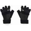 Dámske tréningové rukavice Under Armour WEIGHTLIFTING GLOVES W čierne 1369831-001 - XS