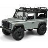 AMEWI Trade e.K. Rc auto D90 Rock Crawler Defender 1:12, 4WD, 2,4 GHz, LED, RTR, strieborný