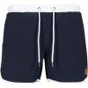 Urban Classics krátke nohavice Retro Swimshorts navy/white