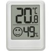 TFA Dostmann TFA 30.5060 - malý digitálny teplomer s vlhkomerom (biely)