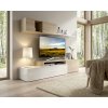 Dekit Obývacia stena Elle glossy white, oak