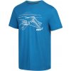 Inov8 Graphic Tee Helvellyn blue triko pánské Velikost: XS