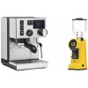 Rancilio Silvia BC PID + Eureka Helios 75, yellow