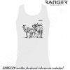 Tielko RANGER® - JELENICE A JELEŇ Biela 4XL