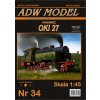 Papierový model - Parná lokomotíva OKI 27