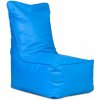 INTERMEDIC SK - Sedací vak Kreslo ELEGANT 105×85×40 cm, 350 l E19 - Modrá svetlá