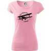 Still Plays With Planes - Dámske tričko Pure - 2XL ( Ružová )