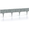 Prosperplast Trávnikový lem GARDO STANE 390 cm betónový