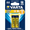 Longlife AA/2 LR6 2ks blister bat. VARTA