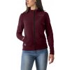Castelli Milano 2 Full Zip W Fleece, Deep bordeaux Veľkosť: M Dámska mikina s kapucou