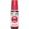 Farba AK Interactive QUICK GEN - Dark Steel 18ml