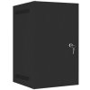 LANBERG RACKOVÁ SKRIŇA 10'' PRO MONTÁŽ NA STENU 9U/280X310 PRO VLASTNÚ MONTÁŽ S KOVOVÝMI DVERAMI ČIERNA WF10-2309-00B