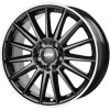 Alu disk CMS C23 7.5x17, 5x108, 63.4, ET52,5 Diamond Rim Black Gloss
