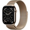 Inteligentné hodinky Apple Watch Series 11 GPS + Cellular 46mm zlatý titán - zlatý milánsky ťah - M/L (MFD84WF/A)