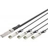 Digitus DN-81322 optické vlákno / SFP + LWL, počítač prepojovací kábel [1x QSFP+ - 4x SFP +] 2 m; DN-81322
