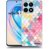 Picasee silikónový prehľadný obal pre Honor X8a - Farebná strecha
