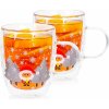 4Home Termo pohár Mug Santa Hot&Cool 2 x 270 ml